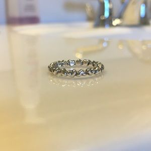 Pandora Forever Love Stackable Heart Ring